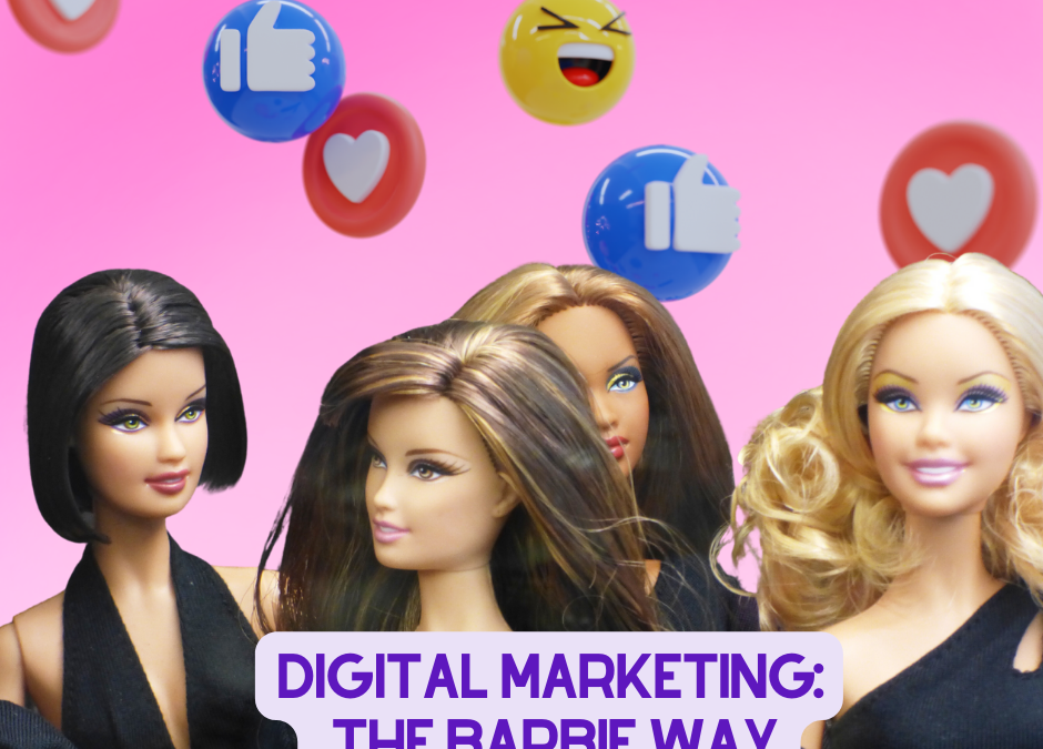 Digital Marketer Hitesh Digital marketing the barbie way.