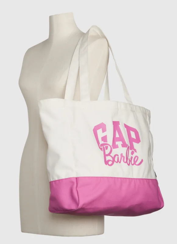 Digital Marketer Hitesh A pink tote bag promoting the Barbie movie's digital marketing plan.